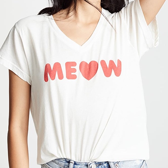 WILDFOX Meow Romeo Tee NWOT - Picture 3 of 6